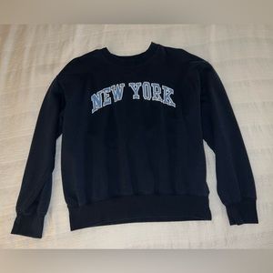 New York Sweatshirt in Navy